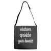 whatever sprinkles your donuts Adjustable Strap Totes