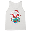 santa with piles of christmas Tank Top