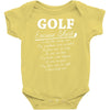 golf excuse Baby Onesie