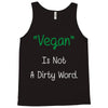 not a dirty word Tank Top