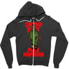 zombie day Zipper Hoodie