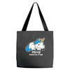 sad unicorn Tote Bags