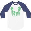 kodama family ghibli 3/4 Sleeve Shirt