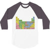 canadian periodic table 3/4 Sleeve Shirt