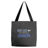 get promoted to grandpa Tote Bags