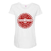 falling confucius Maternity Scoop Neck T-shirt