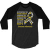 Supporting the Fighters Admiring the Survivors Honoring the Taken 3/4 Sleeve Shirt