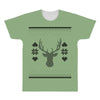 ugly deer christmas All Over Men's T-shirt