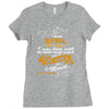 i am an april women Ladies Fitted T-Shirt