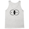 music elitism venn diagram musician indie snob rock geek shirt t shirt Tank Top
