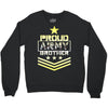 military, proud us army brother veteran u Crewneck Sweatshirt