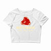 meat is murder tasty tasty murder Crop Top
