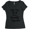 Women, love, Rights, Feminism, Feminist, Female, Funny, Woman, Girl Po Women's Triblend Scoop T-shirt