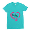Coming Soon Baby Girl Ladies Fitted T-Shirt