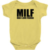 milf man i love fishing t shirt funny outdoors clever humor tee fisher Baby Onesie