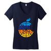 pizza! pizza! Women's V-Neck T-Shirt