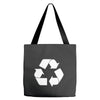 recycle symbol Tote Bags
