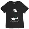 mickey hands rolling weed marijuana V-Neck Tee