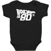 back to the 80's, funny retro Baby Bodysuit