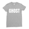 ghost (2) Ladies Fitted T-Shirt