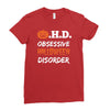 obsessive halloween disorder Ladies Fitted T-Shirt