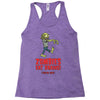 zombies eat brains Racerback Tank