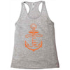 anchored faith Racerback Tank
