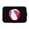 Pink Beachball Baby Girl Laptop sleeve