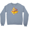 hot macs wrestling in cheese Crewneck Sweatshirt