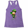 DABBİNG LEPRECHAUN Racerback Tank