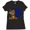 freddy plushie Ladies Fitted T-Shirt