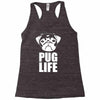 pug life dog tee new Racerback Tank