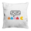 You Can't Sit With Us Throw Pillow