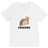 Best Friends Tacos V-Neck Tee