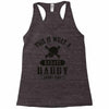 This Is What A Badass Daddy Looks Like Racerback Tank
