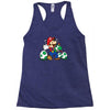mario alien (2) Racerback Tank