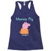 peppa pig mommy pig Racerback Tank