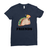 Best Friends Tacos Ladies Fitted T-Shirt