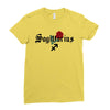 sagittarius zodiac rose Ladies Fitted T-Shirt