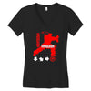 hadouken ryu Women's V-Neck T-Shirt