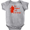 for england and st Baby Onesie