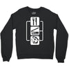 v2 eat sleep fish Crewneck Sweatshirt