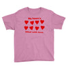 my heart is filled with love Youth Tee