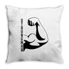 stong man Throw Pillow