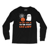 i'm the crazy cat lady Long Sleeve Shirts