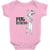 pug rescue Baby Bodysuit