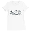 rebel attack Ladies Fitted T-Shirt