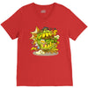 monster studen V-Neck Tee