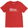 doctor who m.d   vintage retro tv show fan dr V-Neck Tee
