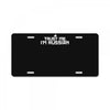 trust me, i'm russian   russia person country culture text pride tee License Plate